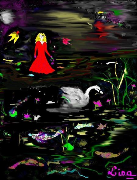 F�e rouge au Cygne