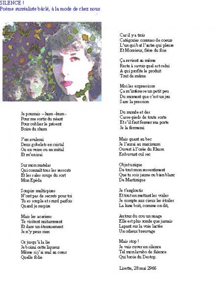 SILENCE ! Po�me surr�aliste