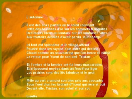 Tristan et Yseut, l'automne, chant 5